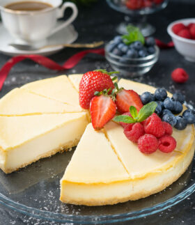 Homemade New York Styled Cheesecake